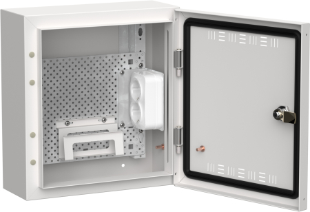 TITAN 5 Корпус мультимедиа ЩРн-12 (1х12) белый IEK