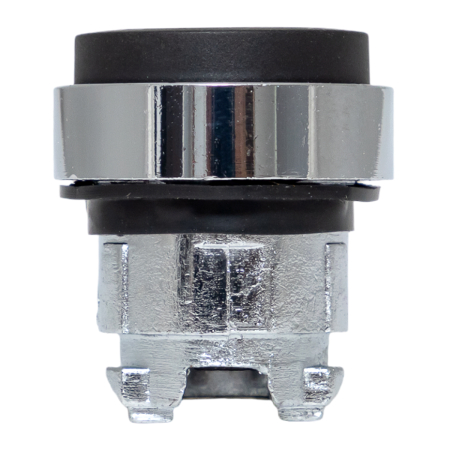 Исполнительный механизм кнопки XB4 черный выпирающая  возвратный без фиксации, без подсветки EKF PROxima