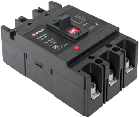 Автоматический выключатель LS125 18кА 3P 63А ProPact EKF