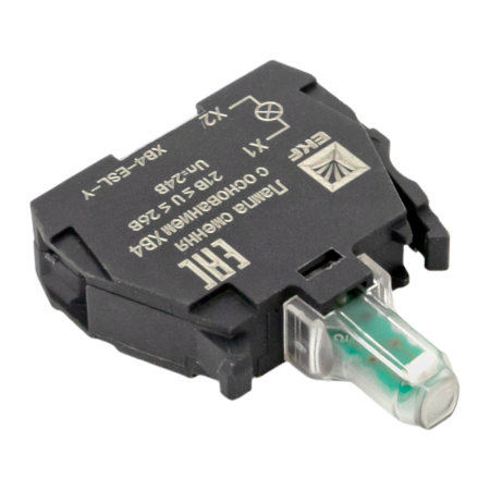 Лампа сменная c основанием XB4 желтая 24В EKF PROxima