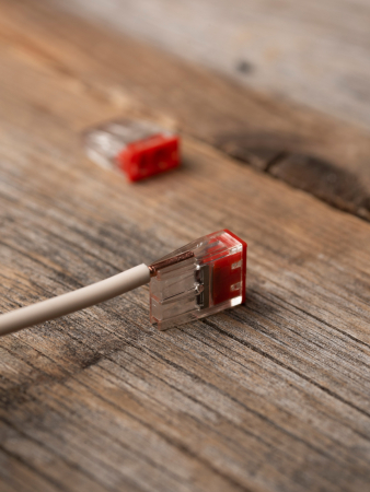 Строительно-монтажная клемма СМК 2273-242 (с пастой) 2 отверстия 0,5-2.5 мм2 блистер (5шт.) EKF PROxima