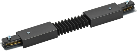 Соединитель гибкий внутренний для 1Ф ШП черный IEK