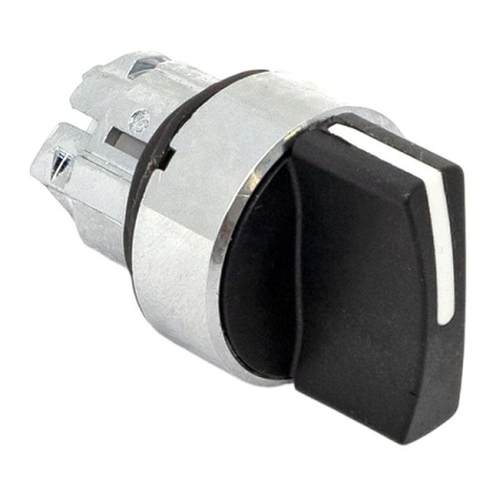 Исполнительный механизм переключателя ХB4 на 2 положения возвратный без фиксации, без подсветки с короткой ручкой IP65 EKF