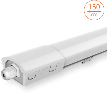 Светильник светодиодный влаг/защ эконом WPL48-6.5K150-01 48 Вт 6500 К IP65 5400 лм 1450x60x33 мм  1/20