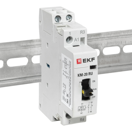 Контактор модульный КМ РУ 20А 1NO+1NC (1 мод.) EKF PROxima