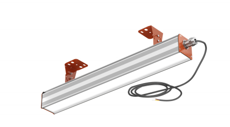 Светильник LED ВЕГА Ex 24Вт 2830лм 4000К IP65 КСС Д накладные Закаленное стекло
