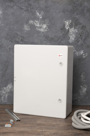 Бокс пластиковый с монтажной платой 500х400х180 мм IP65 EKF PROxima