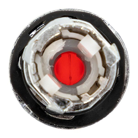 Исполнительный механизм переключателя ХB4 красный на 2 положения с фиксацией, с подсветкой с короткой ручкой IP65 EKF