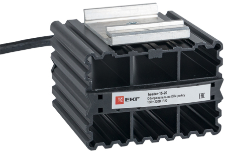 Обогреватель на DIN-рейку 15Вт 230В IP20 EKF PROxima