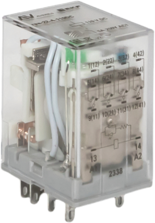 Реле промежуточное RPA 22/4 5A 110В DC EKF AVERES