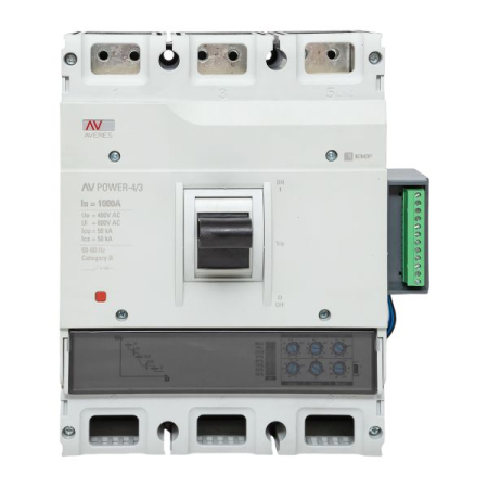 Автоматический выключатель AV POWER-4/3 1000А 50kA ETU2.2