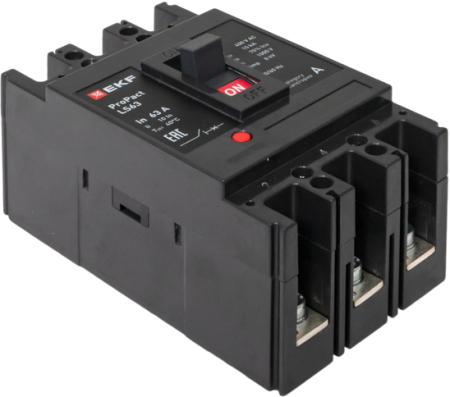 Автоматический выключатель LS63 15кА 3P 63А ProPact EKF