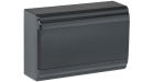 Корпус модульный пл. нав. ЩРН-П-12 PRIME черный IP41 IEK
