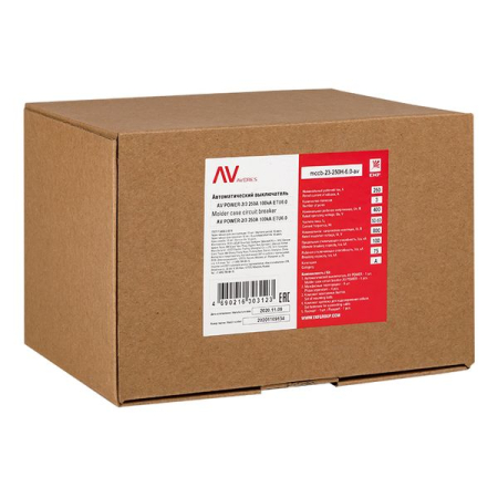 Автоматический выключатель AV POWER-2/3 250А 100kA ETU6.0 EKF AVERES