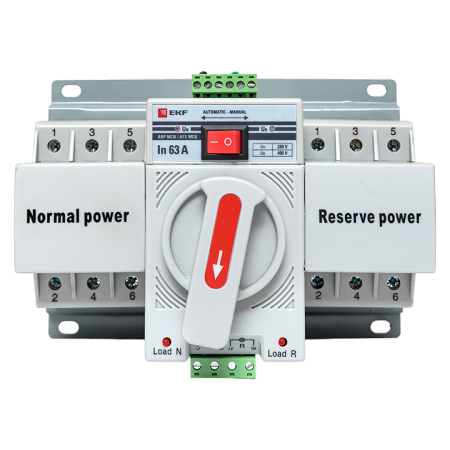 Устройство АВР МСB 63А (C) 3Р 400В EKF PROxima