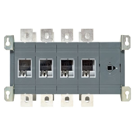 Рубильник 630A 4P реверсивный без рукоятки управления TwinBlock EKF