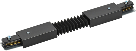 Соединитель гибкий внутренний для 1Ф ШП черный IEK