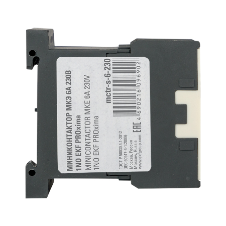 Миниконтактор МКЭ  6А 230В 1NO EKF PROxima