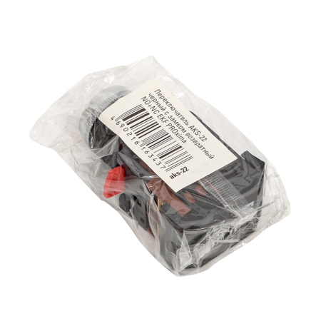 Переключатель АKS-22 черный c замком NO+NC EKF PROxima