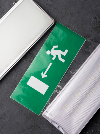 Пиктограмма "Направление налево" 240х95мм (для SAFEWAY-10) EKF