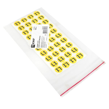 Наклейка "L1" d=20мм EKF PROxima