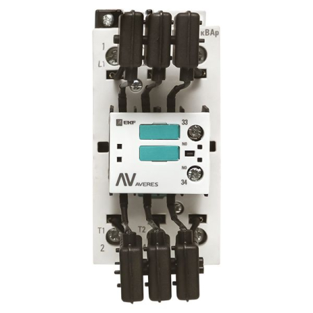 Контактор для конденсатора КМЭК 40 кВАр 230В 1NО EKF AVERES