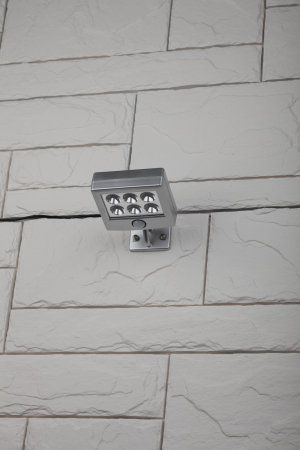 ERAFS024-07  ЭРА Прожектор с датчиком движения c выносной солнечной батареей, 6LED,150lm