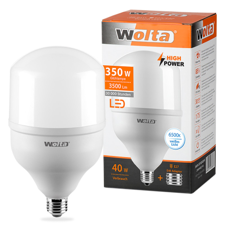Лампа LED WOLTA HP 40Вт 3500Лм E27/40  6500K 1/20