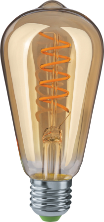 Лампа Navigator 61 628 NLL-F-ST64-4-230-2.5К-E27-SPIRAL