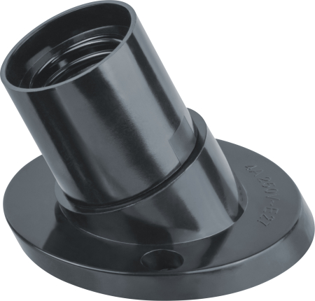 Патрон электрический Navigator 71 607 NLH-BL-W1-E27 карб. настен наклон, Е27