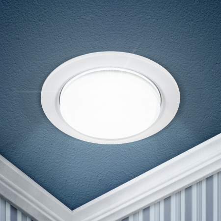 KL70 WH /1  KL70 WH /1 Светильник ЭРА под лампу Gx53  тонкий , 220V, 13W, белый