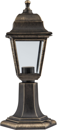 НТУ 04-60-001 бронза ЭРА Светильник садово-парковый Оскар напольный четырехгранный под бронзу Е27 (8