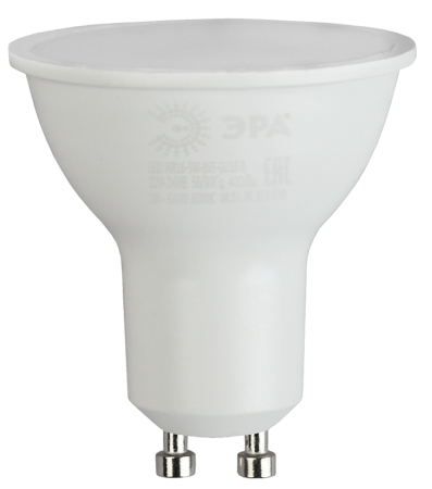 LED MR16-11W-865-GU10 R ЭРА (диод, софит, 11Вт, хол, GU10) (10/100/4800)