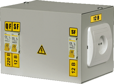 Ящик с понижающим трансформатором ЯТП-0,25 220/24-3 36 УХЛ4 IP30