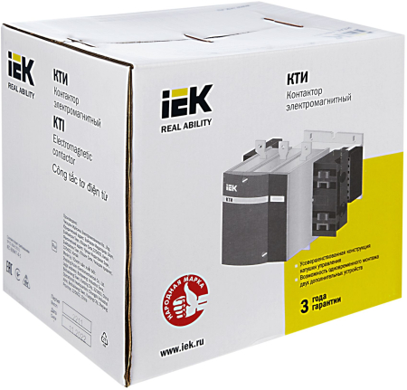 Контактор КТИ-5150 150А 230В/АС3 IEK
