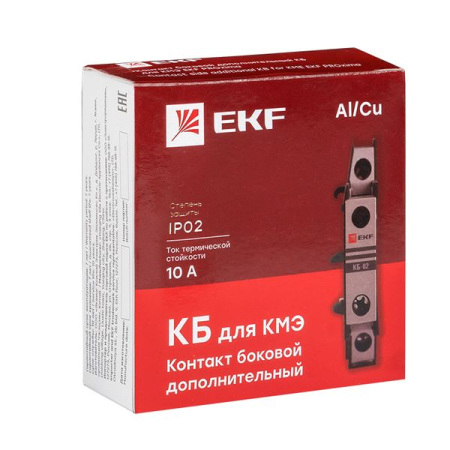 Контакт боковой дополнительный КБ-02 2NC для КМЭ EKF PROxima