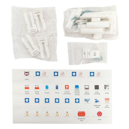 Встраиваемый силовой щит "Nova" 60 мод. с металл. дверью IP40 EKF Proxima