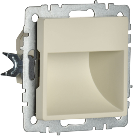 BRITE Подсветка LED встраиваемая ПЛ20-БрКр беж. IEK