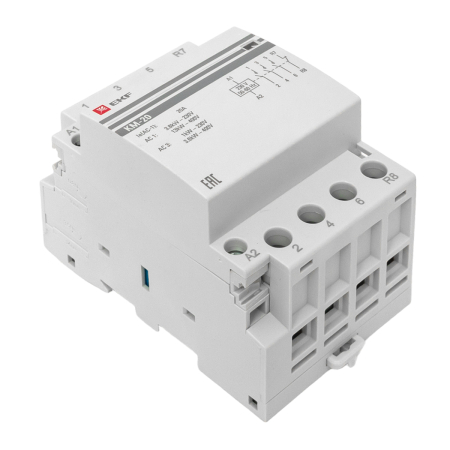 Контактор модульный КМ 20А 3NО+NC (3 мод.) EKF PROxima