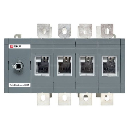 Рубильник 630A 4P реверсивный без рукоятки управления TwinBlock EKF