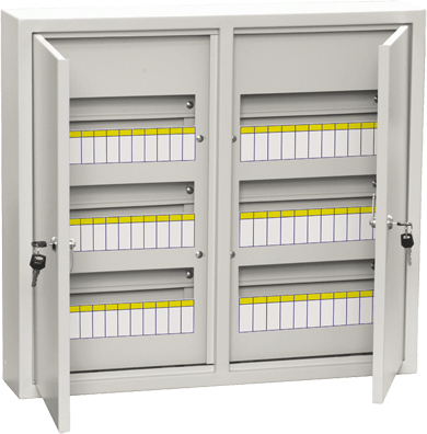 TITAN 3 Корпус металлический ЩРн-72 (540х600х120мм) IP31 IEK