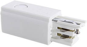 Кабельный ввод правый белый (подвод питания)