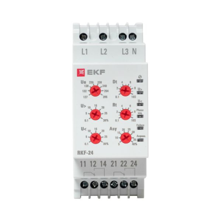 Реле контроля фаз RKF-24 EKF