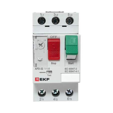 Автомат пуска двигателя АПД-32 1,0-1,6А EKF