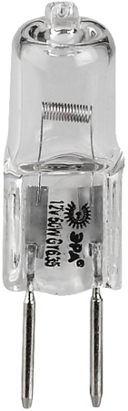 Лампа галогенная GY6.35-JCD-50W-230V  ЭРА (галоген, капсула, 50Вт, нейтр, GY6.35)
