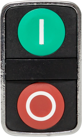 Исполнительный механизм кнопки XB4 "пуск-стоп"  плоский  возвратный без фиксации, с подсветкой EKF PROxima