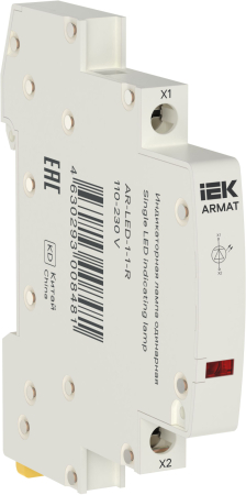 ARMAT Лампа инд. одинарная LED 110-230В AC кр. IEK