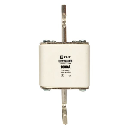 Плавкая вставка ППН-41 1250/1000А габарит 4 EKF PROxima