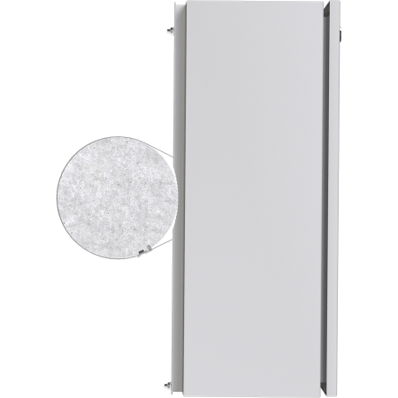 Комплект крепления на столб монтажной полосой (ширина шкафа до 650 мм) EKF Basic