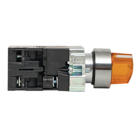 Переключатель BD33 3P c желтой подстветкой 230В NO EKF PROxima